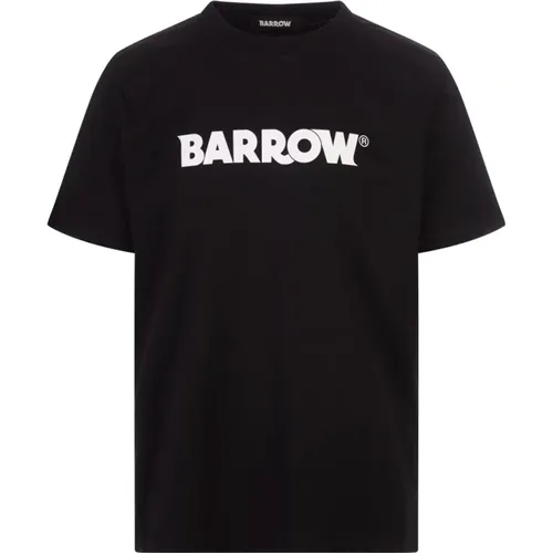 Barrow - Tops > T-Shirts - Black - Barrow - Modalova