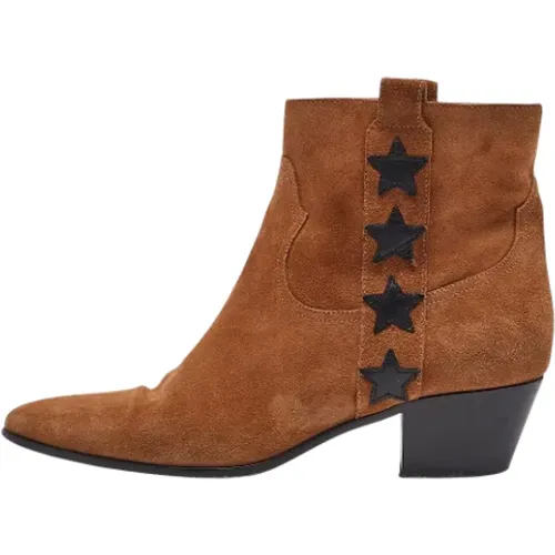 Pre-owned > Pre-owned Shoes > Pre-owned Boots - - Yves Saint Laurent Vintage - Modalova