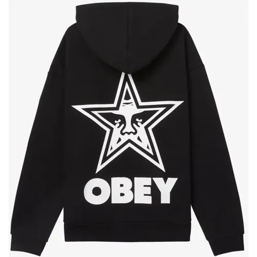 Sweatshirts & Hoodies > Hoodies - - Obey - Modalova