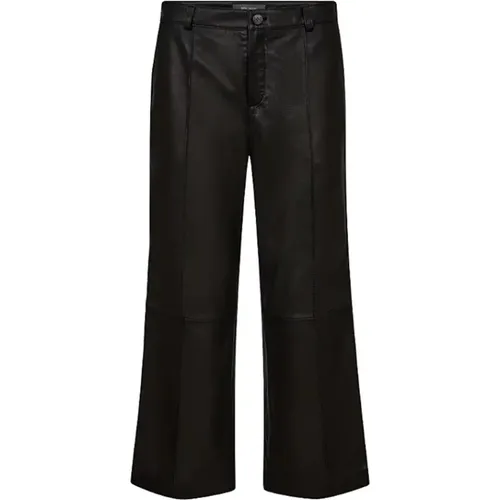 Trousers > Leather Trousers - - MOS MOSH - Modalova