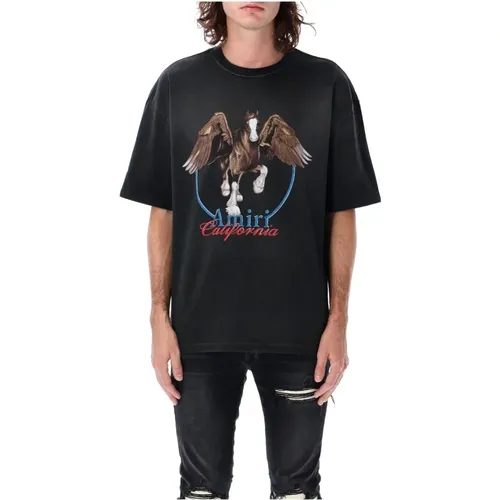 Amiri - Tops > T-Shirts - Black - Amiri - Modalova