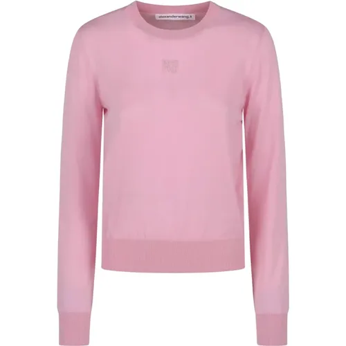 Knitwear > Round-neck Knitwear - - alexander wang - Modalova