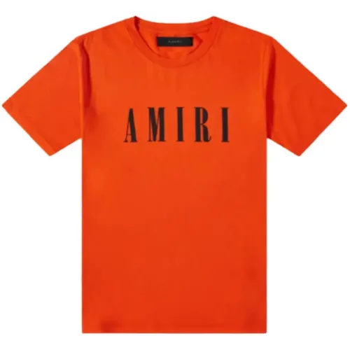 Amiri - Tops > T-Shirts - Red - Amiri - Modalova