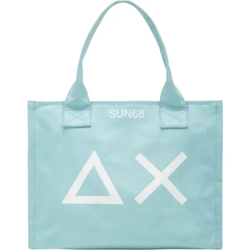 Sun68 - Bags > Tote Bags - Blue - Sun68 - Modalova