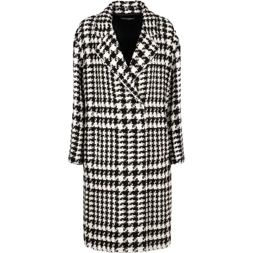 Coats > Single-Breasted Coats - - Dolce & Gabbana - Modalova