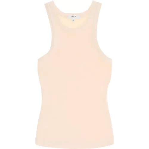 Tops > Sleeveless Tops - - Agolde - Modalova