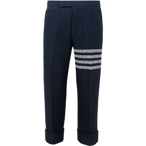 Trousers > Slim-fit Trousers - - Thom Browne - Modalova