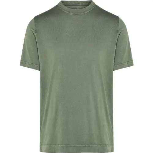 Fedeli - Tops > T-Shirts - Green - Fedeli - Modalova