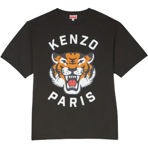 Kenzo - Tops > T-Shirts - Black - Kenzo - Modalova