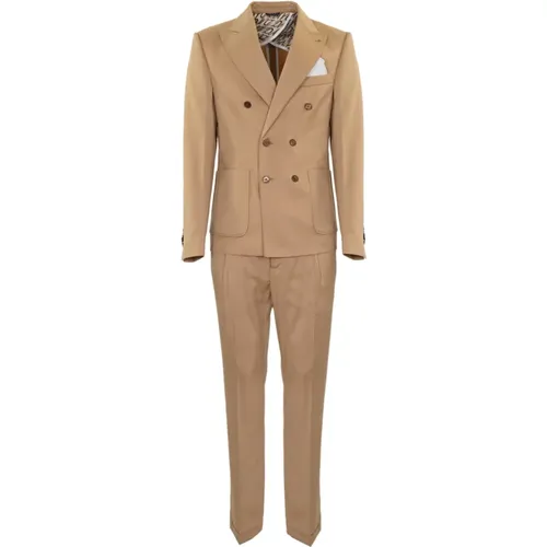 Suits > Suit Sets > Double Breasted Suits - - Daniele Alessandrini - Modalova