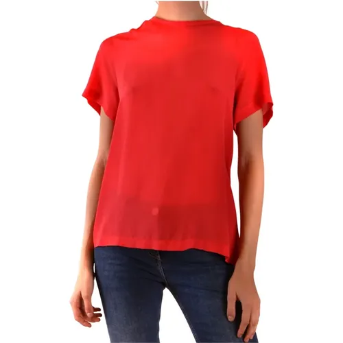 Pinko - Tops > T-Shirts - Red - pinko - Modalova