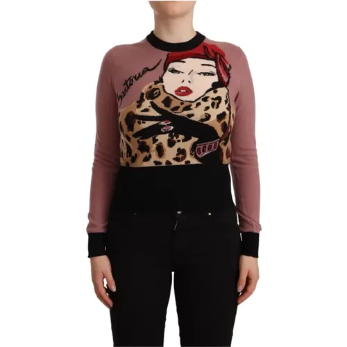 Knitwear > Round-neck Knitwear - - Dolce & Gabbana - Modalova