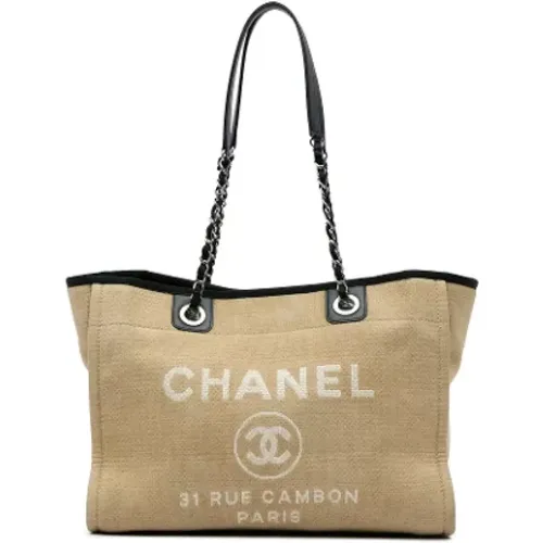 Pre-owned > Pre-owned Bags > Pre-owned Tote Bags - - Chanel Vintage - Modalova