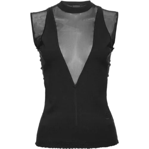 Tops > Sleeveless Tops - - pinko - Modalova