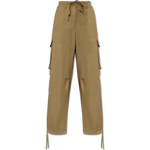 Trousers > Wide Trousers - - Golden Goose - Modalova