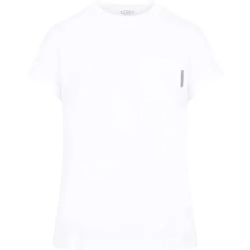 Tops > T-Shirts - - BRUNELLO CUCINELLI - Modalova