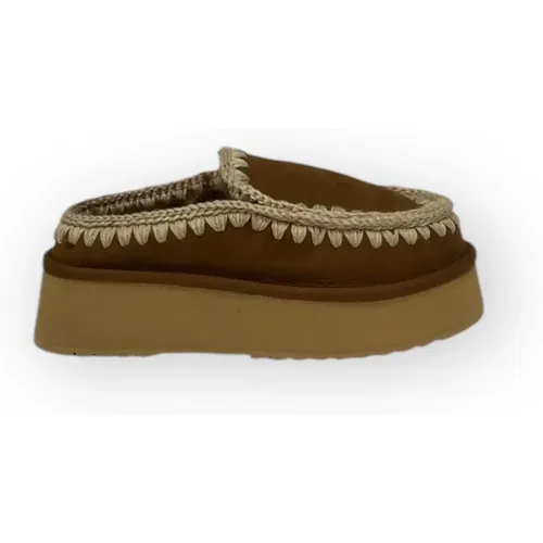 Mou - Shoes > Slippers - Brown - Mou - Modalova