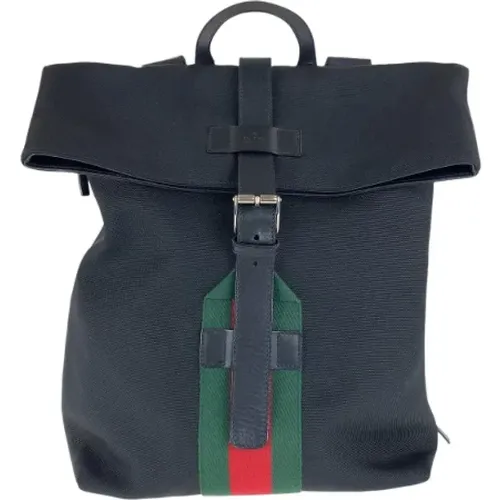 Pre-owned > Pre-owned Bags > Pre-owned Backpacks - - Gucci Vintage - Modalova