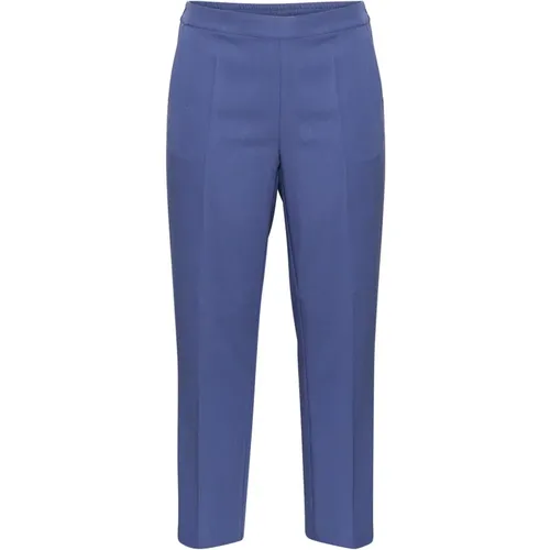 Trousers > Straight Trousers - - Kaffe Curve - Modalova