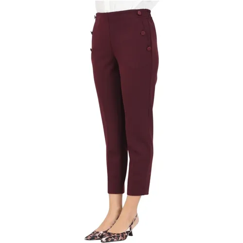 Trousers > Cropped Trousers - - ViCOLO - Modalova