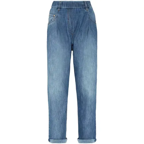 Jeans > Slim-fit Jeans - - BRUNELLO CUCINELLI - Modalova