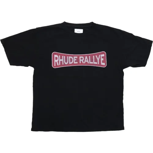 Rhude - Tops > T-Shirts - Black - Rhude - Modalova