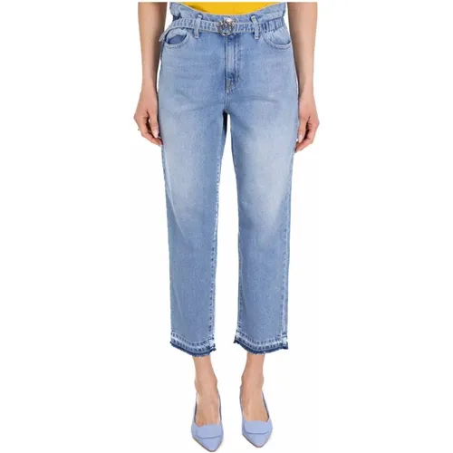 Jeans > Cropped Jeans - - pinko - Modalova