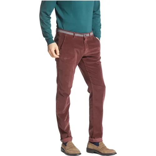 Mason's - Trousers > Chinos - Red - Mason's - Modalova