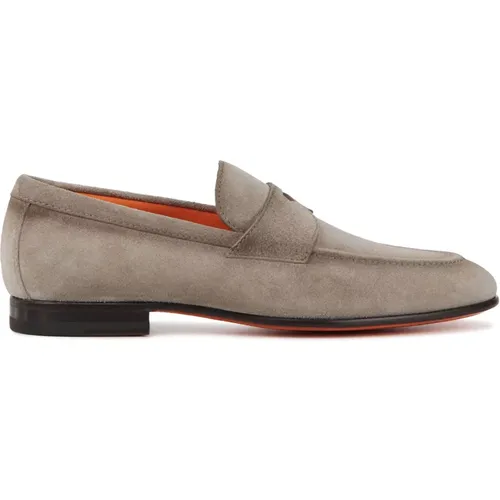 Shoes > Flats > Loafers - - Santoni - Modalova