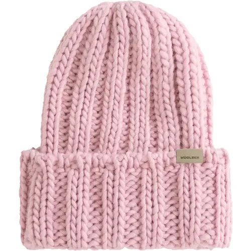 Accessories > Hats > Beanies - - Woolrich - Modalova