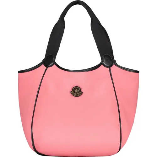 Moncler - Bags > Tote Bags - Pink - Moncler - Modalova