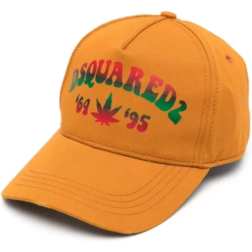 Accessories > Hats > Caps - - Dsquared2 - Modalova