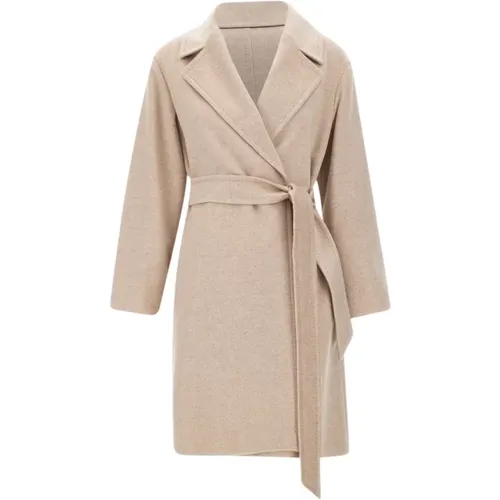 Coats > Belted Coats - - Max Mara Studio - Modalova