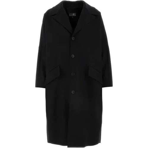 Coats > Single-Breasted Coats - - MM6 Maison Margiela - Modalova