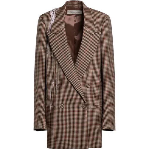 Coats > Double-Breasted Coats - - Dries Van Noten - Modalova