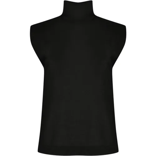 Tops > Sleeveless Tops - - Liviana Conti - Modalova