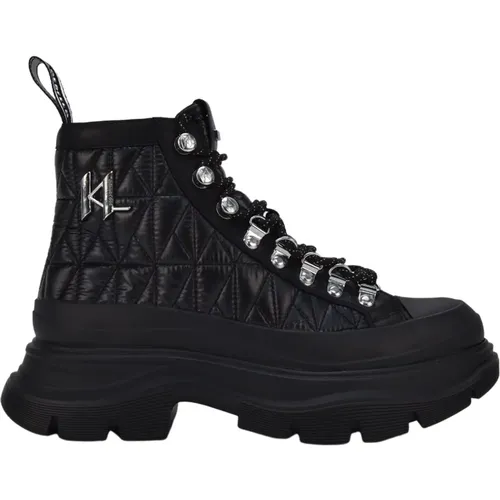 Shoes > Boots > Lace-up Boots - - Karl Lagerfeld - Modalova