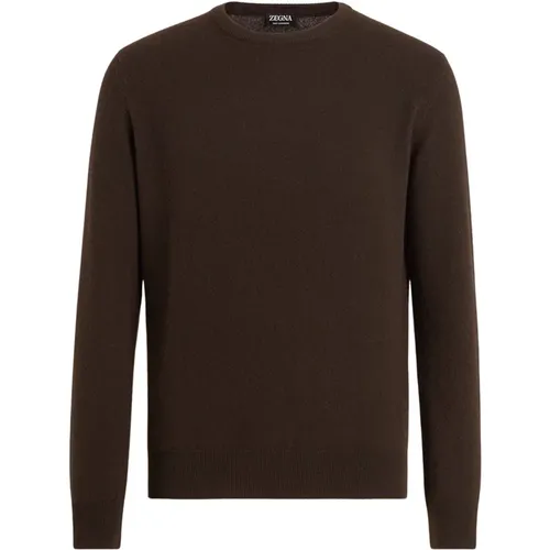 Knitwear > Cashmere Knitwear - - Ermenegildo Zegna - Modalova