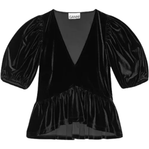 Blouses & Shirts > Blouses - - Ganni - Modalova