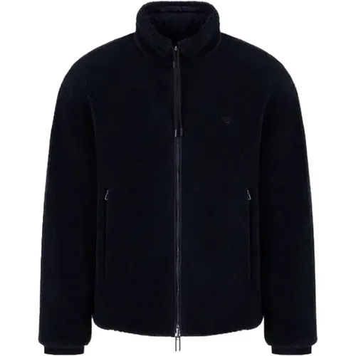 Jackets > Faux Fur & Shearling Jackets - - Emporio Armani - Modalova