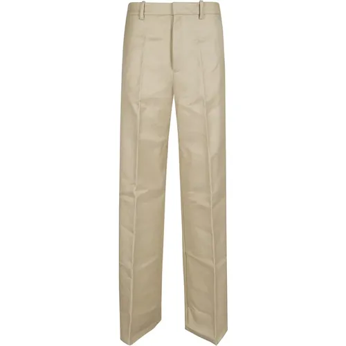 Trousers > Straight Trousers - - Forte Forte - Modalova