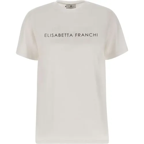 Tops > T-Shirts - - Elisabetta Franchi - Modalova