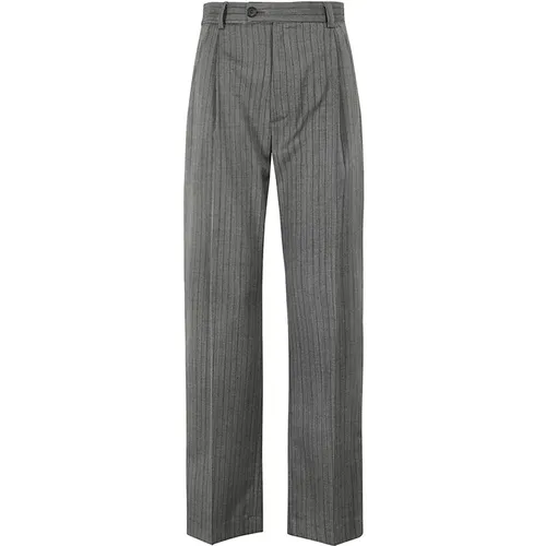 Trousers > Straight Trousers - - Tela - Modalova