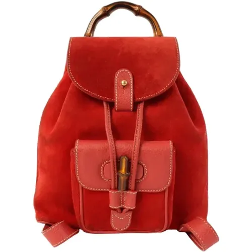 Pre-owned > Pre-owned Bags > Pre-owned Backpacks - - Gucci Vintage - Modalova