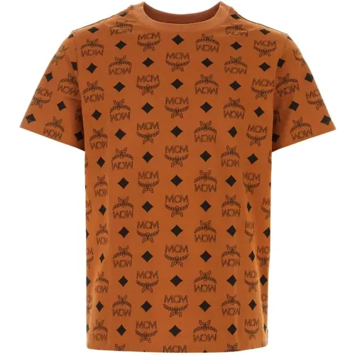 MCM - Tops > T-Shirts - Orange - MCM - Modalova