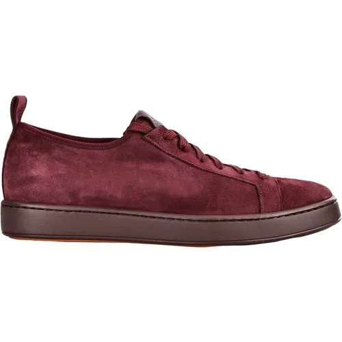 Santoni - Shoes > Sneakers - Red - Santoni - Modalova