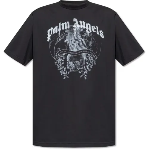 Tops > T-Shirts - - Palm Angels - Modalova