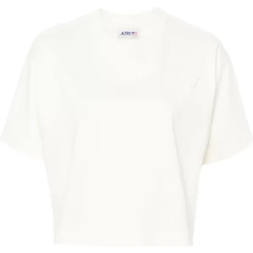 Autry - Tops > T-Shirts - White - Autry - Modalova