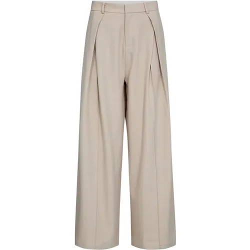 Trousers > Wide Trousers - - Co'Couture - Modalova