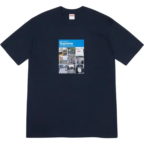 Supreme - Tops > T-Shirts - Blue - Supreme - Modalova